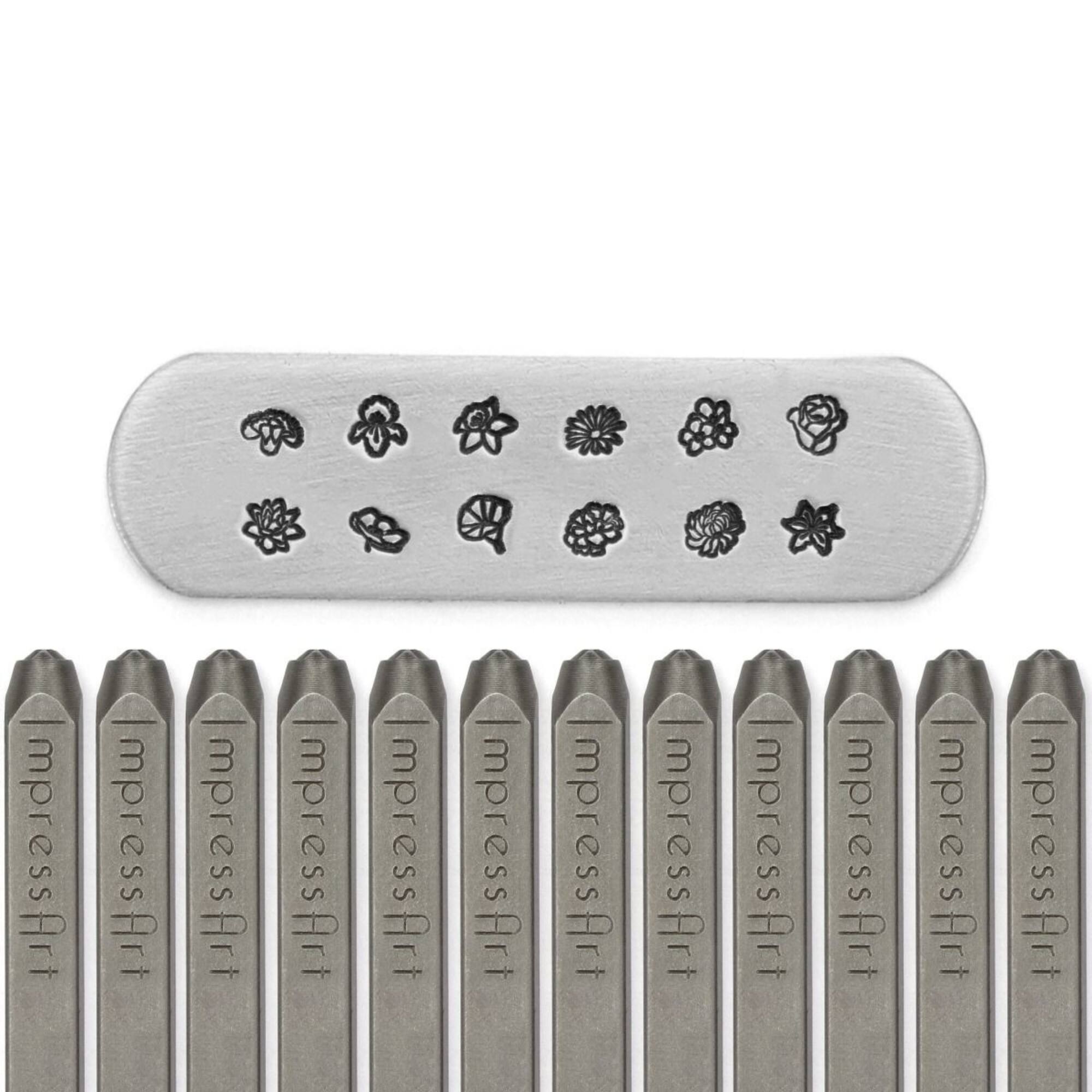 ImpressArt® Birth Flowers Signature Stamp Pack, 4mm